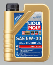 Laden Sie das Bild in den Galerie-Viewer, LIQUI MOLY 1L Longlife III Motor Oil 5W30 - Case of 6