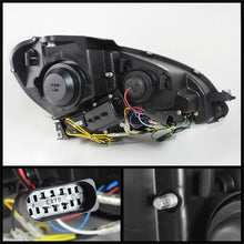 Cargar imagen en el visor de la galería, Spyder Mercedes Benz W204 C-Class 12-13 Projector Halogen Model- DRL Chrm PRO-YD-MBW20412-DRL-C