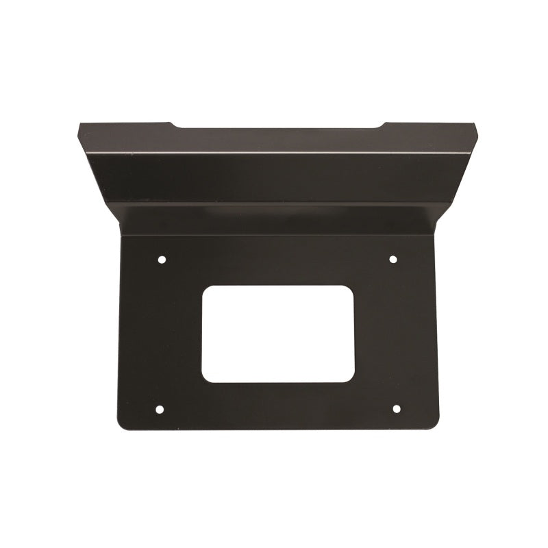 Westin License Plate Relocator Bottom Mount - Black