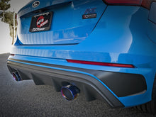 Charger l&#39;image dans la galerie, aFe Takeda 3in 304 SS Axle-Back Exhaust System w/ Blue Flame Tip 16-18 Ford Focus RS 2.3L (t)