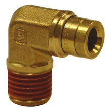 Cargar imagen en el visor de la galería, Firestone Male 1/4in. Push-Lock x 1/8in. NPT 90 Degree Elbow Air Fitting - 25 Pack (WR17603128)