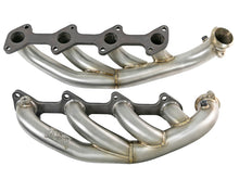 Cargar imagen en el visor de la galería, aFe Twisted Steel 1.75-2in 304 SS Headers 03-07 Ford Diesel Trucks V8-6.0L (td)