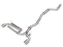 Cargar imagen en el visor de la galería, aFe POWER Takeda 2021 Toyota Supra 2.0L (t) 2.5in-3in 304 SS CB Exhaust w/ Polished Tips