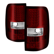 Carica l&#39;immagine nel visualizzatore di Gallery, Xtune Ford F150 Styleside 04-08 LED Tail Lights Red Clear ALT-ON-FF15004-LED-RC