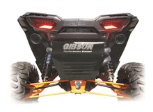 Laden Sie das Bild in den Galerie-Viewer, Gibson 2014 Polaris RZR XP 1000 EPS Base 2.25in Dual Exhaust - Black Ceramic