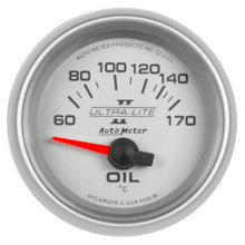 Load image into Gallery viewer, Autometer Ultra-Lite II Gauge Oil Temp 2 1/16in 60-170f Electric Ultra-Lite II