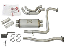 Carica l&#39;immagine nel visualizzatore di Gallery, aFe POWER Rebel Series 2-1/2in 409 SS Cat Back Exhaust w/ Polished Tips 16-17 Nissan Titan V8 5.6L