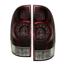 Charger l&#39;image dans la galerie, Xtune Toyota Tacoma 2009-2013 OEM LED Style Tail Lights Red Smoked ALT-JH-TTA09-OE-RSM