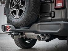 Carica l&#39;immagine nel visualizzatore di Gallery, aFe Rebel Series 2.5in 409 SS Cat-Back Exhaust w/ Polished Tips 18-19 Jeep Wrangler (JL) V6 3.6L