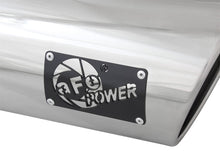 Carica l&#39;immagine nel visualizzatore di Gallery, aFe Diesel Exhaust Tip Bolt On Polished 4in Inlet x 6in Outlet x 15in Long