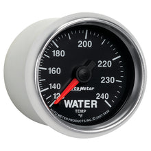 Laden Sie das Bild in den Galerie-Viewer, Autometer GS 52mm 120-240 Deg F Mechanical Water Temperature Gauge