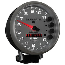 Carica l&#39;immagine nel visualizzatore di Gallery, Autometer 5 inch Ultimate DL Playback Tachometer 11000 RPM - Silver