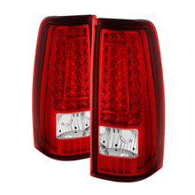 Carica l&#39;immagine nel visualizzatore di Gallery, Xtune Chevy Silverado 1500/2500/3500 99-02 Version 2 LED Tail Lights Red Clear ALT-ON-CS99-G2-LED-RC