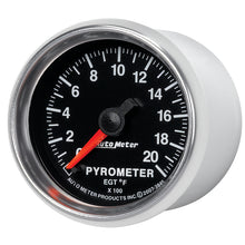 Laden Sie das Bild in den Galerie-Viewer, Autometer GS 0-2000 degree F Full Sweep Electronic Pyrometer Gauge