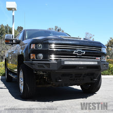 Carica l&#39;immagine nel visualizzatore di Gallery, Westin 15-19 Chevrolet Silverado 2500/3500 Pro-Mod Front Bumper - Textured Black