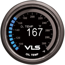 Laden Sie das Bild in den Galerie-Viewer, Revel VLS 52mm 100-300 Deg F Digital OLED Oil Temperature Gauge